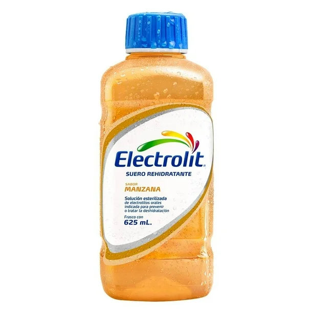 Electrolit - Suero Sabor Manzana 625ml (Caja 12pz)
