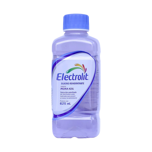 Electrolit - Suero Sabor Mora Azul 625ml (Caja 12pz)