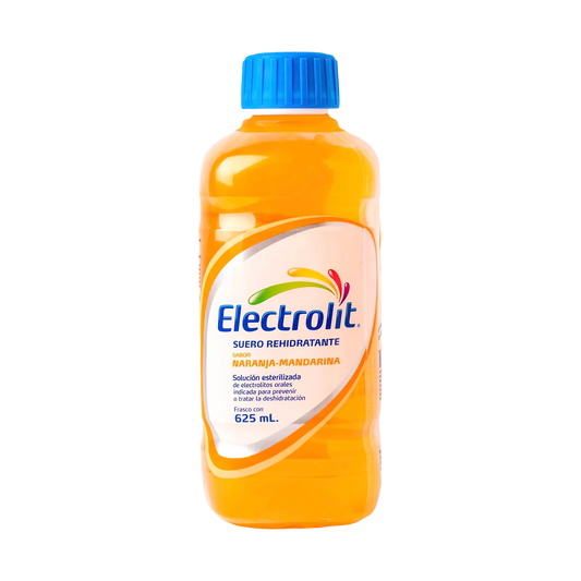 Electrolit - Suero Sabor Naranja Mandarina 625ml (Caja 12pz)