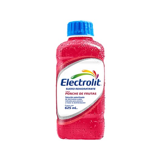 Electrolit - Suero Sabor Ponche de Frutas 625ml (Caja 12pz)