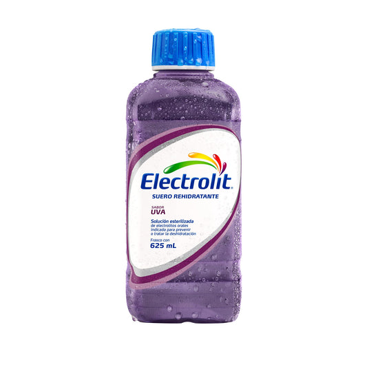Electrolit - Suero Sabor Uva 625ml (Caja 12pz)