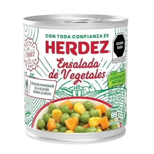 Herdez - Ensalada 220gr (Caja 48pz)