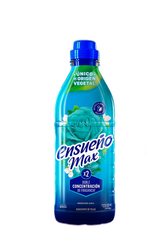 Ensueño Max - Suavizante Frescura Azul 850ml (Caja 12pz)