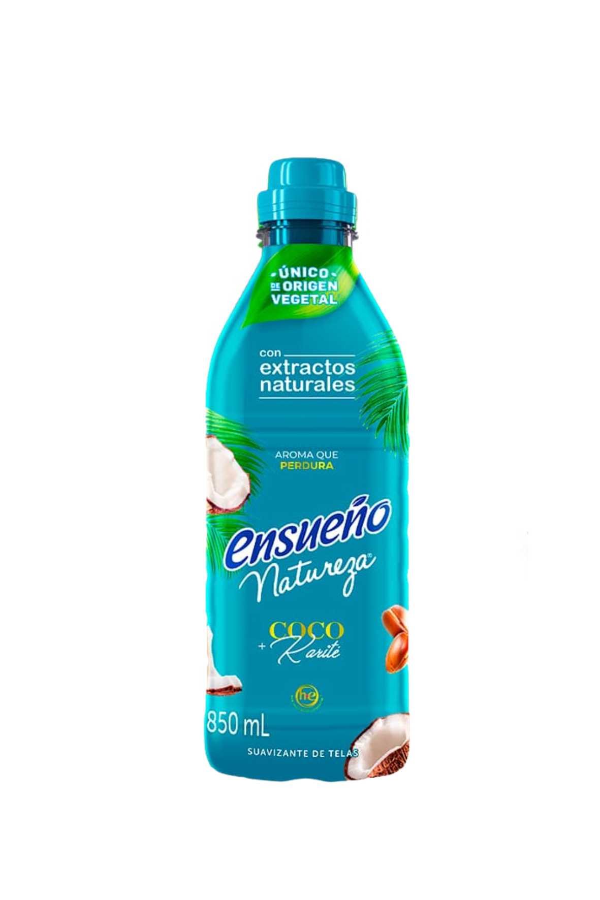 Ensueño Natureza - Suavizante Coco Karite  850ml (Caja 12pz)