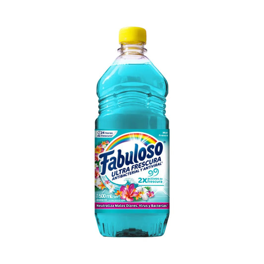 Fabuloso - Limpiador Multiusos Mar Fresco 500ml (Caja 24pz)