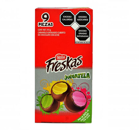 Nestlé - Freskas Exh. 9pz 35gr (Caja 16pz)