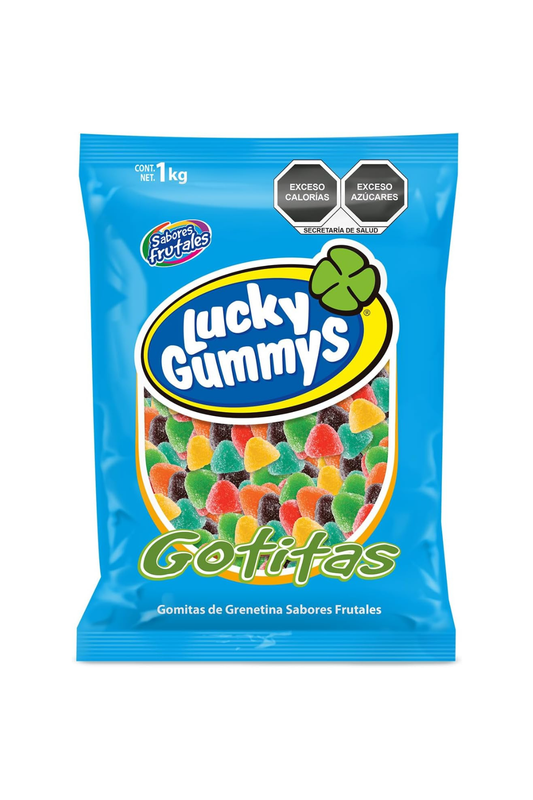Lucky Gummys  - Gotitas 1kg (Caja 8kg)