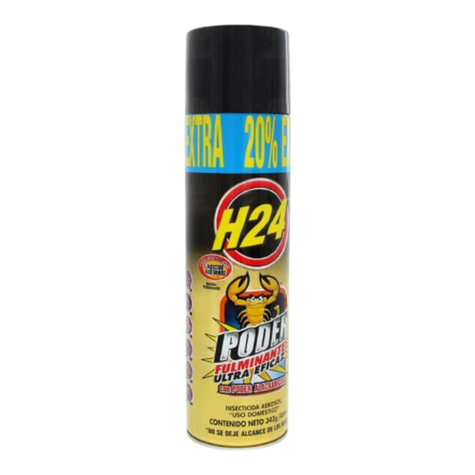 H24 - Insecticida Domestico 400ml (Caja 12pz)