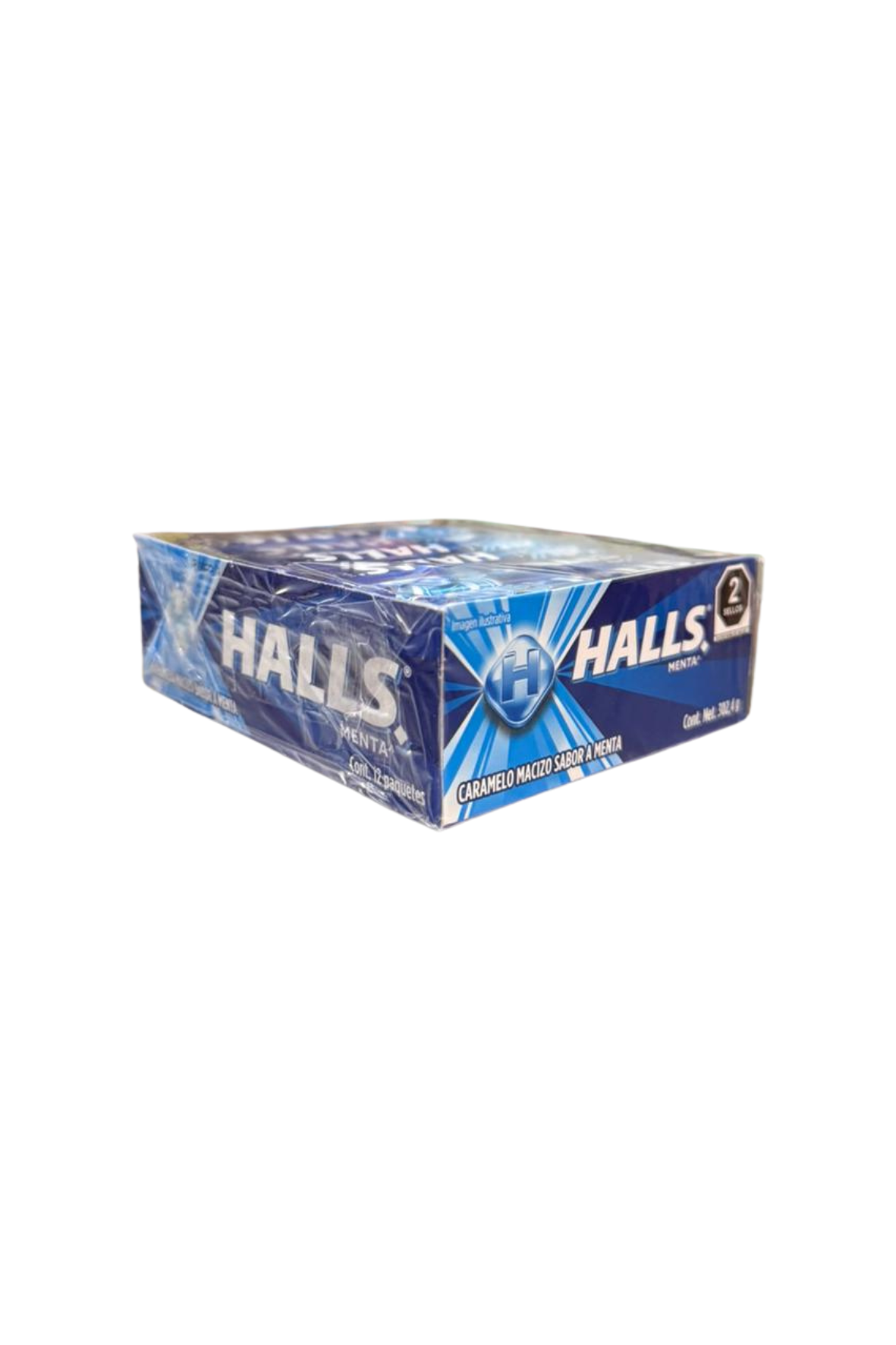 Halls - Caramelo Sabor Menta Exh 12pz (Caja 30exh)