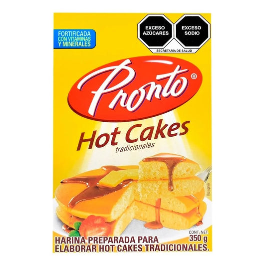 Pronto - Harina Para Hot Cakes 350gr (Caja 12pz)