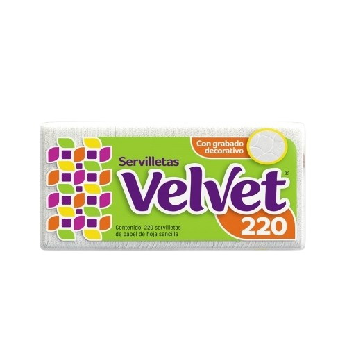 Velvet - Servilleta 220 (Caja 24pz)