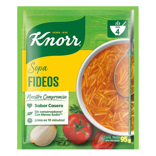 Knorr - Sopa Instantanea Knorr Fideo 95gr