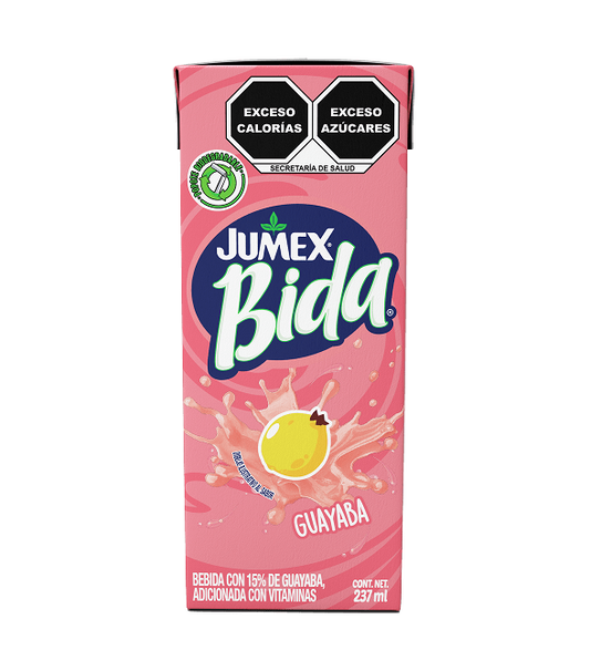 Jumex - Bida Sabor Guayaba 237ml (Caja 24pz)