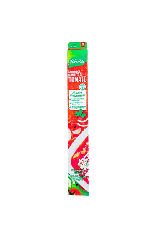 Knorr - Sazonador De Tomate 21gr Exh 24pz (Caja 12exh)