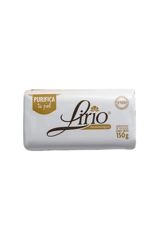 Lirio - Jabon En Barra Dermatologico (Caja 48pz)