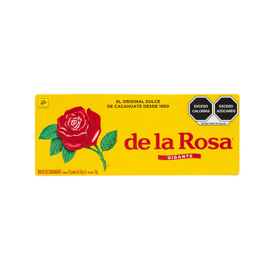 De La Rosa - Mazapán Gigante Exh. 20pz 50gr (Caja 16pz)