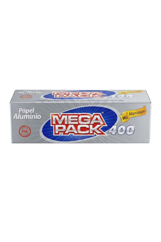 Mega Pack - Papel Aluminio Mol. 400 (Caja 4pz)