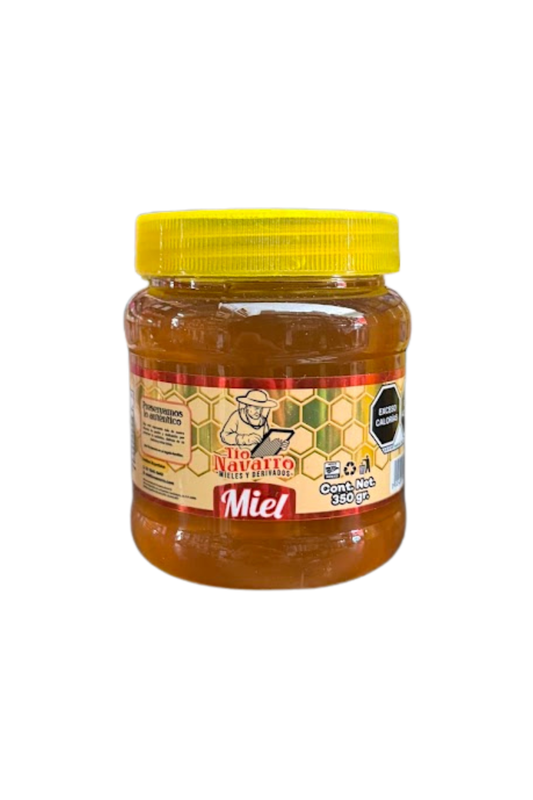 Tio Navarro - Miel De Abeja 350gr (Caja 50pz)