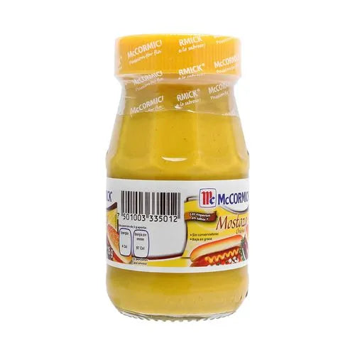 McCormick - Mostaza 115gr (Caja 24pz)