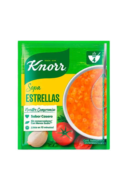 Knorr - Sopa Instantanea Knorr Estrellas 95gr