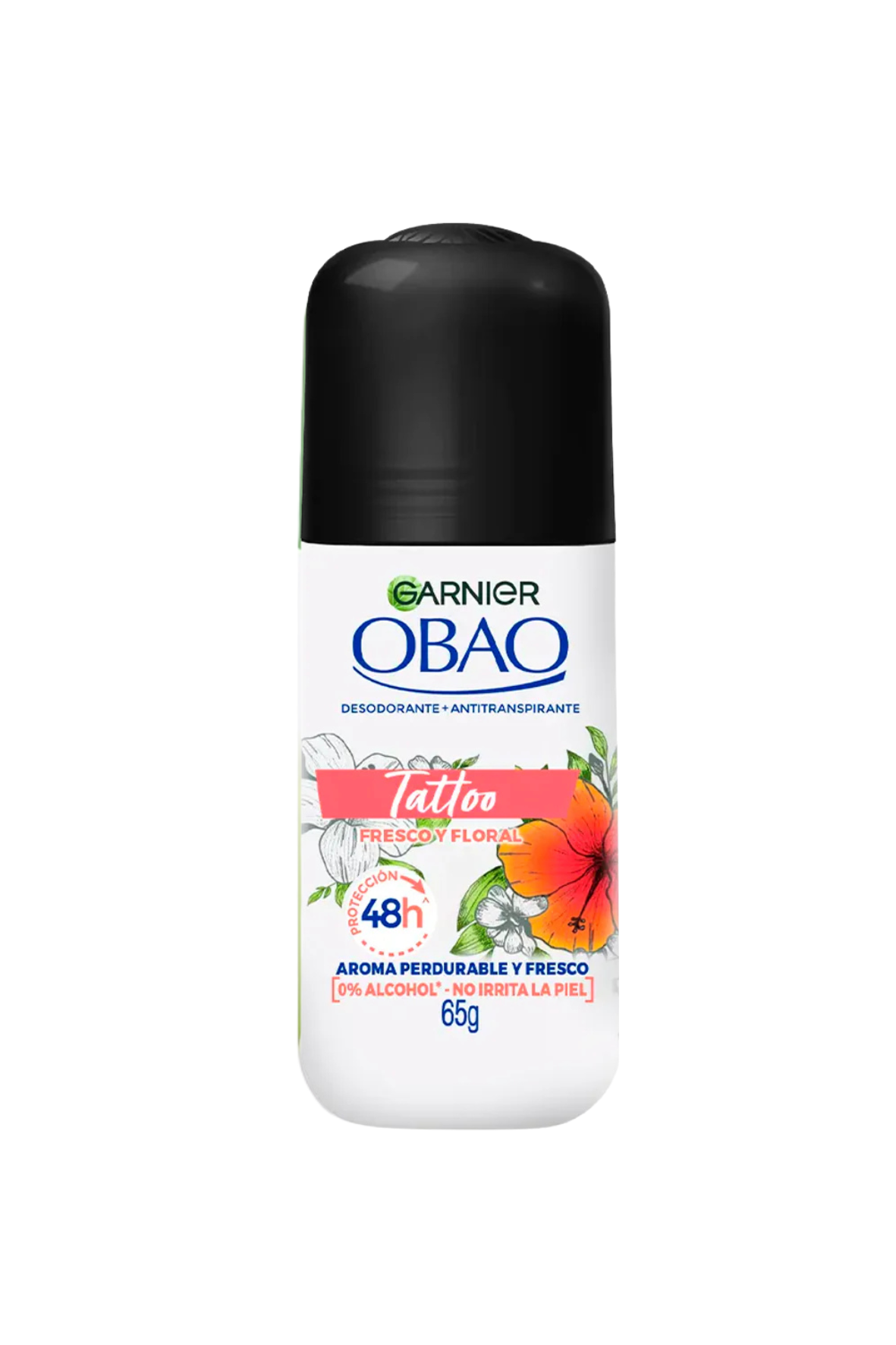 Obao - Desodorante Women Tattoo Fresco Y Floral 65gr (Caja 24pz)
