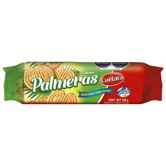 Cuetara - Galletas Palmeras 166gr (Caja 20pz)
