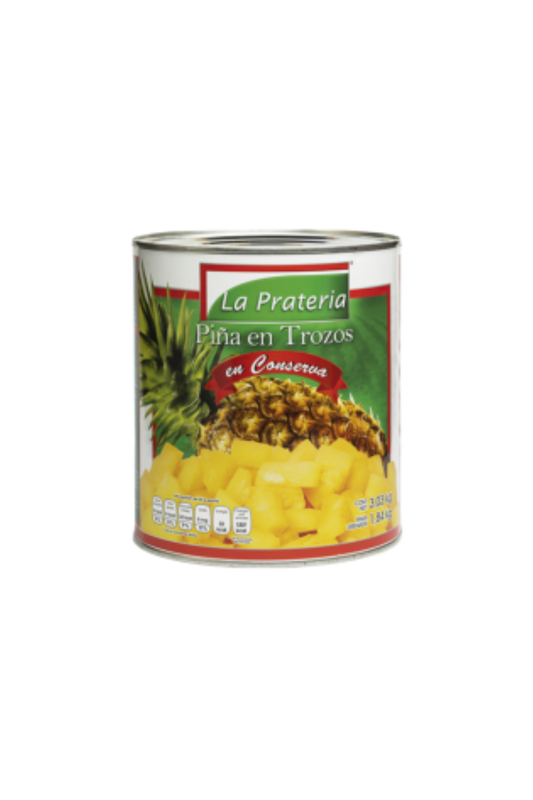 La Prateria - Piña Rebanada En Almibar 800gr (Caja 12pz)