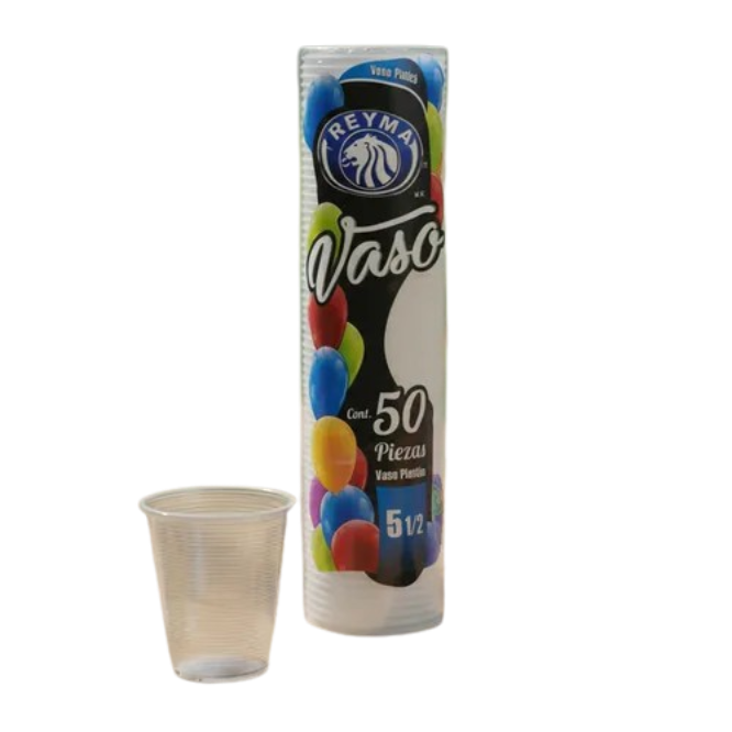 Reyma - Vaso Plastico #5 1/2 (Caja 20pz)
