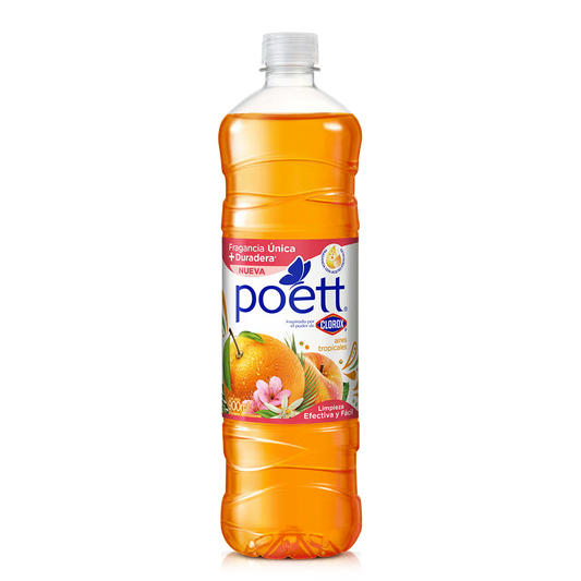 Poett - Limpiador Aires Tropicales 900ml (Caja 12pz)