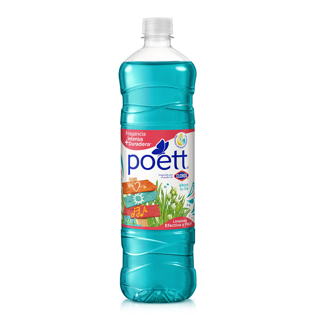 Poett - Limpiador Alegra Tu Dia 900ml (Caja 12pz)