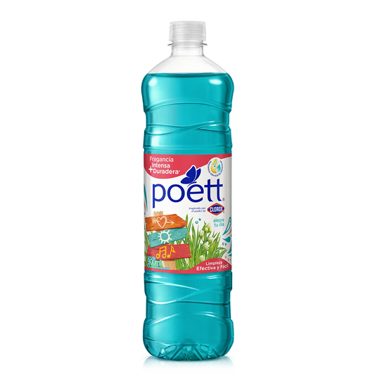 Poett - Limpiador Alegra Tu Dia 900ml (Caja 12pz)