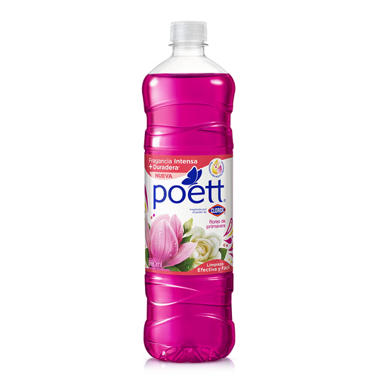 Poett - Limpiador Flores En Primavera 900ml (Caja 12pz)