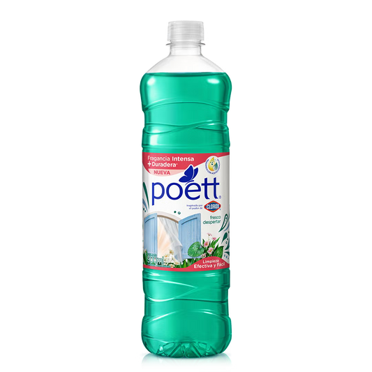 Poett - Limpiador Fresco Despertar 900ml (Caja 12pz)