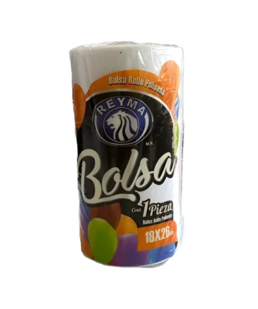 Reyma - Bolsa Rollo Poliseda 18x26 (Bulto 20pz)