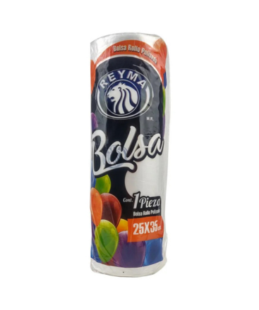 Reyma - Bolsa Rollo Poliseda 25x35 (Bulto 18pz)