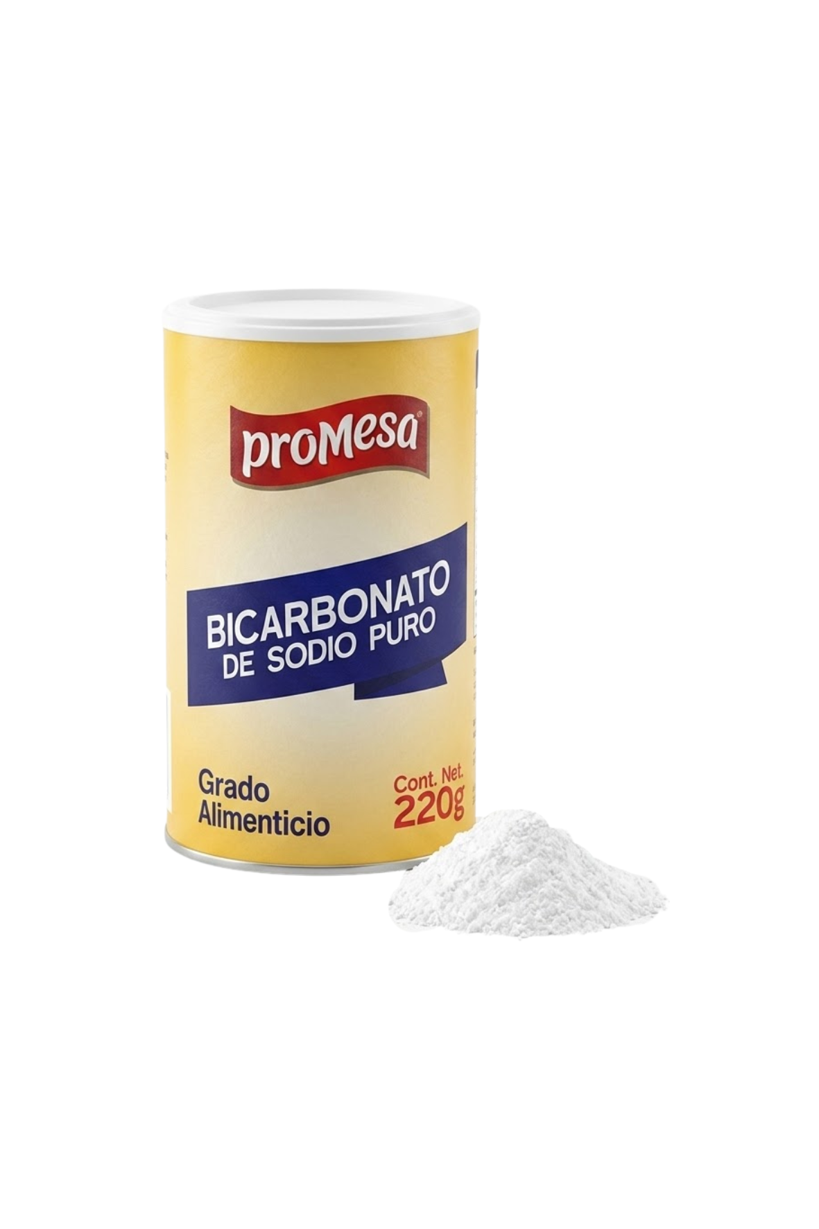 Promesa - Bicarbonato De Sodio Puro 220gr (Caja 50pz)