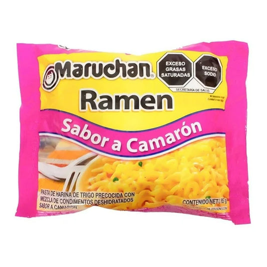 Maruchan - Ramen Camarón 65gr (Caja 24 pz)