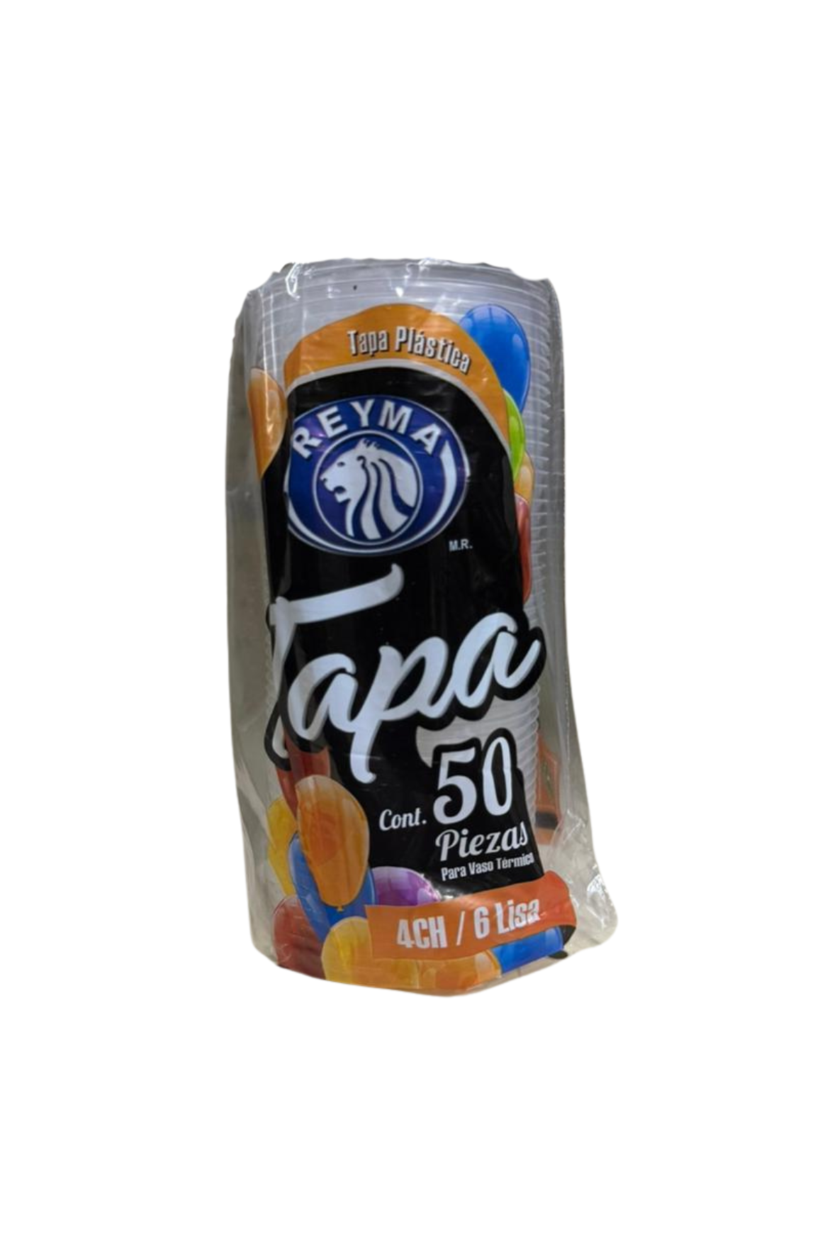 Reyma - Tapa Lisa Para Vaso Termico #4CH Y #6 (Caja 20pz)