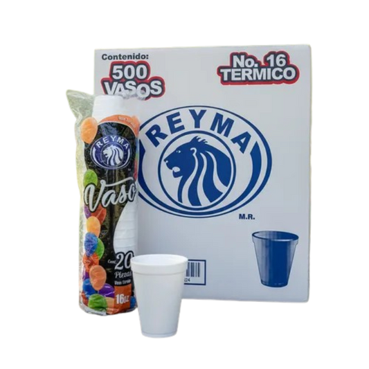 Reyma - Vaso Termico #16 (Caja 25pz)