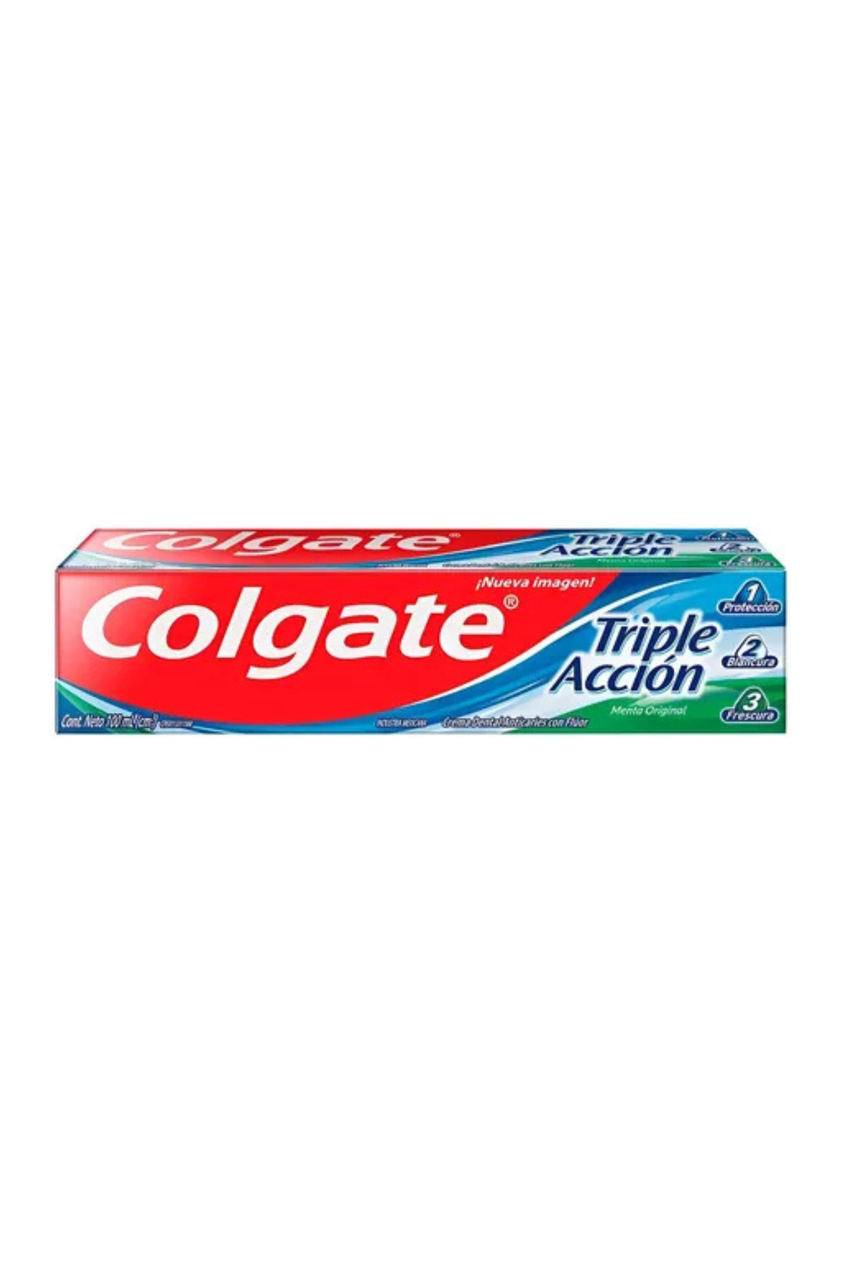 Colgate - Pasta Dental Triple Accion Exh 12pz 100ml (Caja 6exh)
