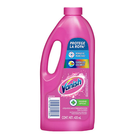 Vanish -  Quitamanchas 420ml (Caja 12pz)