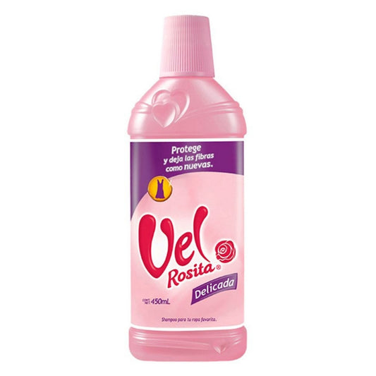 Vel Rosita - Detergente Líquido Para Ropa 450ml (Caja 12pz)