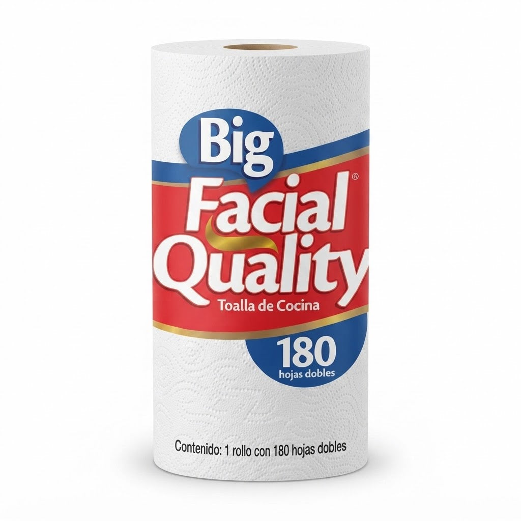 Big Facial Quality - Servitoalla Para Cocina 180H