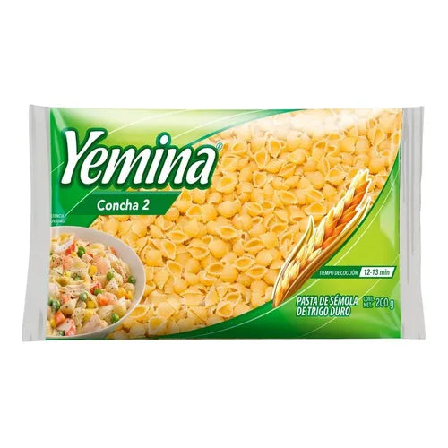 Yemina - Sopa Concha #2 200gr (Caja 24pz)